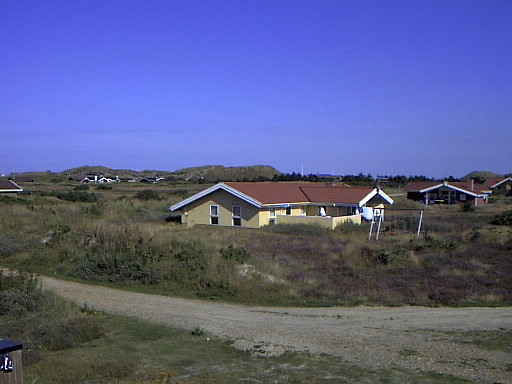 Ferienhaus von der Sdseite aus gesehen